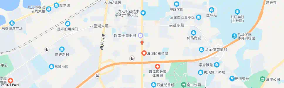 九江上海路_公交站地图_九江公交_妙搜公交查询2025