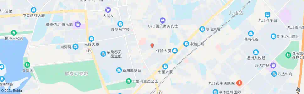 九江天福花园_公交站地图_九江公交_妙搜公交查询2025