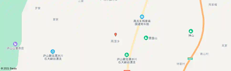 九江高垅_公交站地图_九江公交_妙搜公交查询2025
