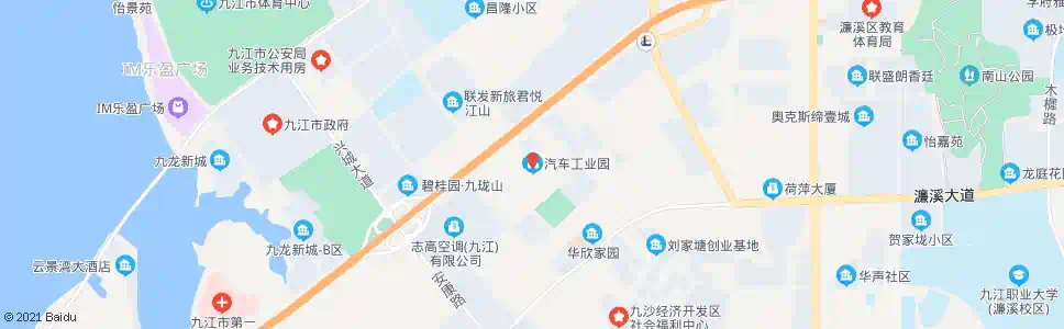 九江汽车工业园_公交站地图_九江公交_妙搜公交查询2025