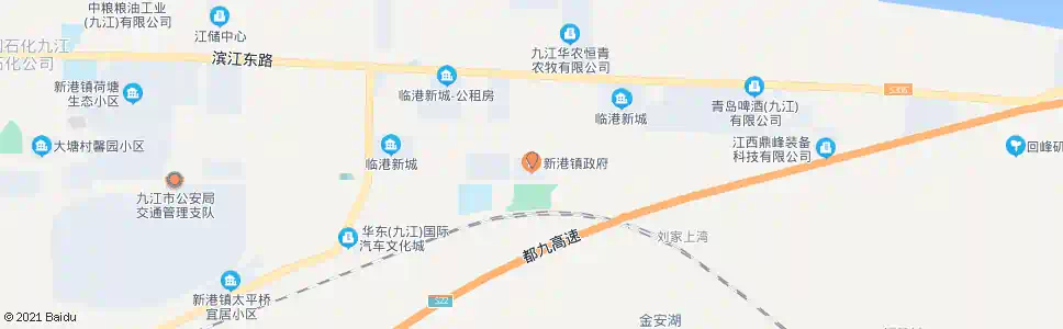九江新港_公交站地图_九江公交_妙搜公交查询2025