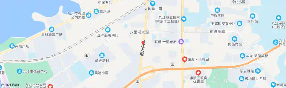 九江长江路派出所_公交站地图_九江公交_妙搜公交查询2025