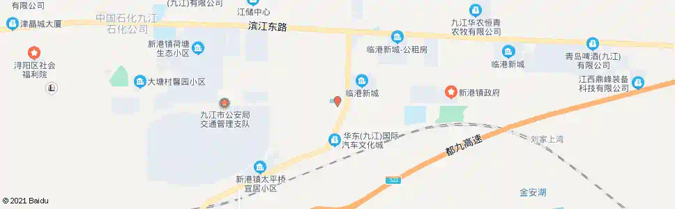 九江城东港区展示区_公交站地图_九江公交_妙搜公交查询2025