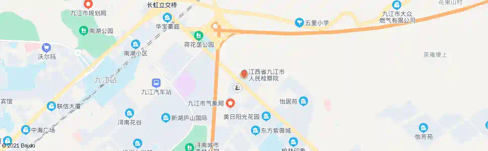 九江检察院_公交站地图_九江公交_妙搜公交查询2025