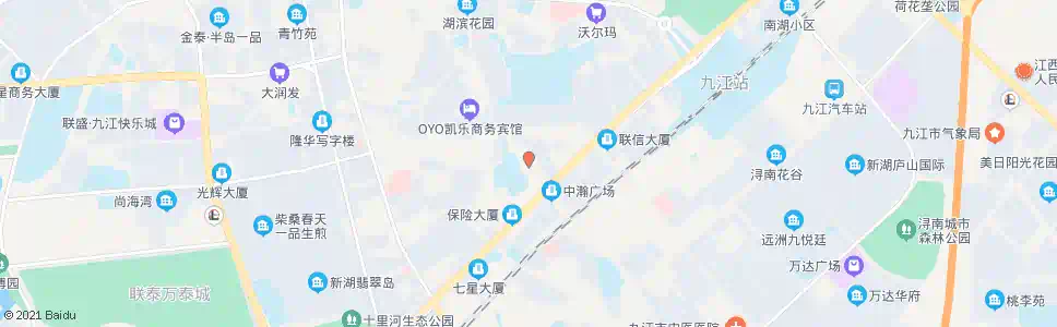 九江东方花园_公交站地图_九江公交_妙搜公交查询2025