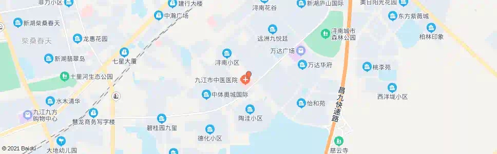 九江中医院南院_公交站地图_九江公交_妙搜公交查询2025