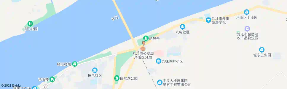 九江琵琶亭_公交站地图_九江公交_妙搜公交查询2025