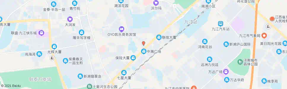 九江武警支队_公交站地图_九江公交_妙搜公交查询2025