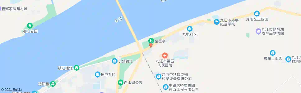 九江琵琶亭(五医院)_公交站地图_九江公交_妙搜公交查询2025