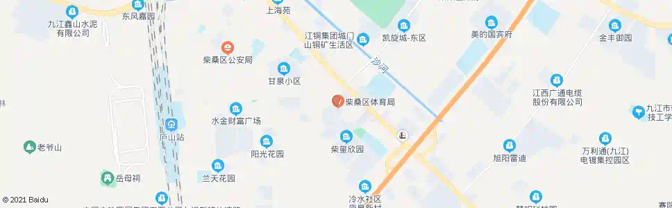 九江九江体育馆_公交站地图_九江公交_妙搜公交查询2025