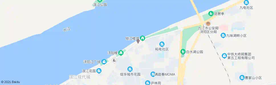 九江锁江楼_公交站地图_九江公交_妙搜公交查询2025