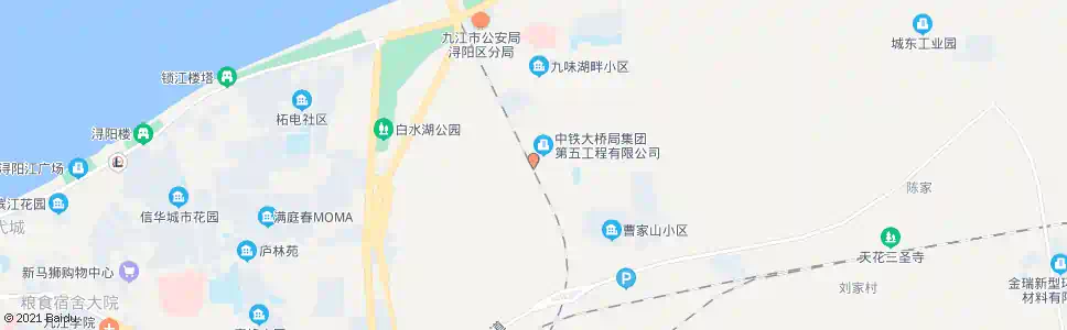 九江大桥五处_公交站地图_九江公交_妙搜公交查询2025