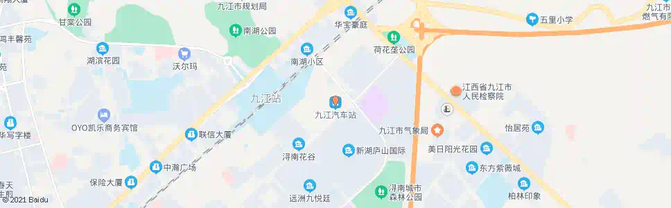九江长途车站_公交站地图_九江公交_妙搜公交查询2025