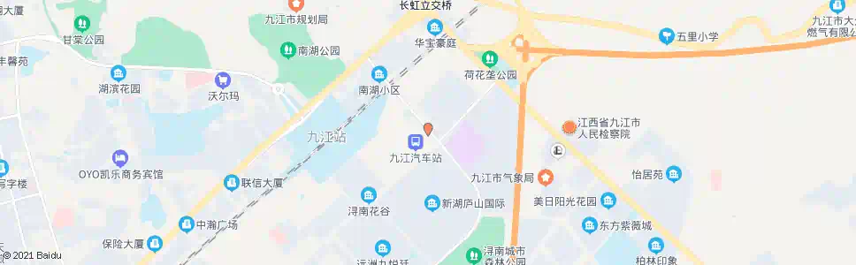 九江汽车总站(北门)_公交站地图_九江公交_妙搜公交查询2025