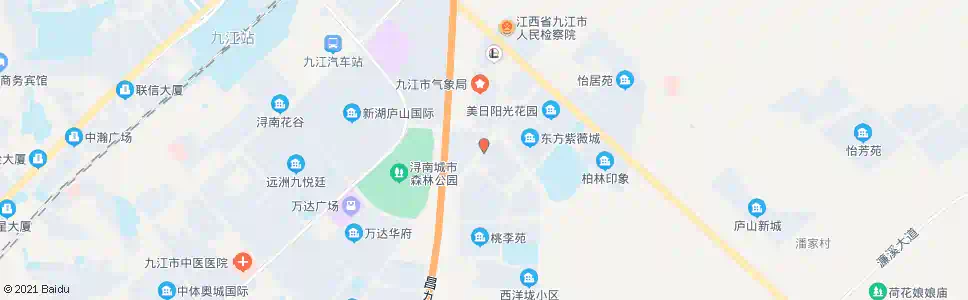 九江怡康苑_公交站地图_九江公交_妙搜公交查询2025
