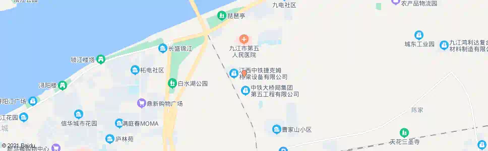 九江大桥医院_公交站地图_九江公交_妙搜公交查询2025