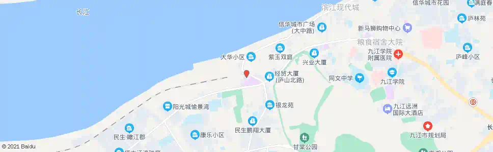 九江中海酒店_公交站地图_九江公交_妙搜公交查询2025