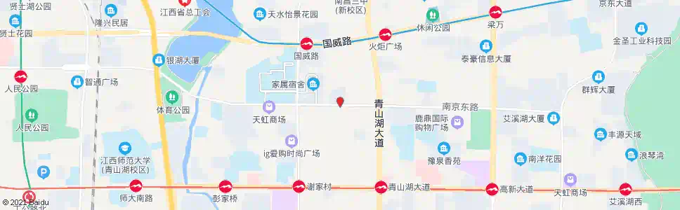 南昌长春村_公交站地图_南昌公交_妙搜公交查询2025
