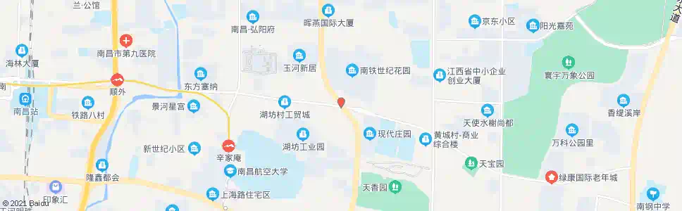 南昌青山湖南大道口_公交站地图_南昌公交_妙搜公交查询2025
