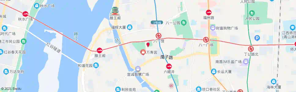 南昌万寿宫商城_公交站地图_南昌公交_妙搜公交查询2025