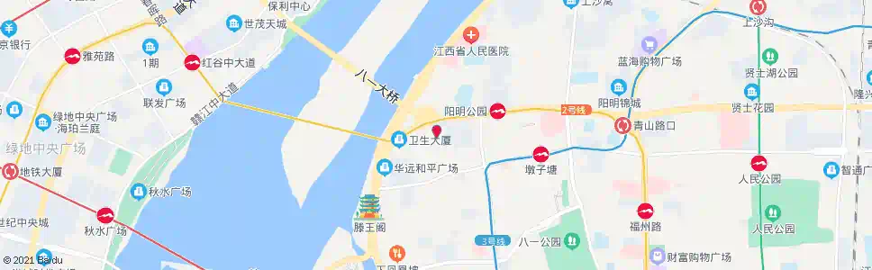 南昌胜利路北口_公交站地图_南昌公交_妙搜公交查询2025