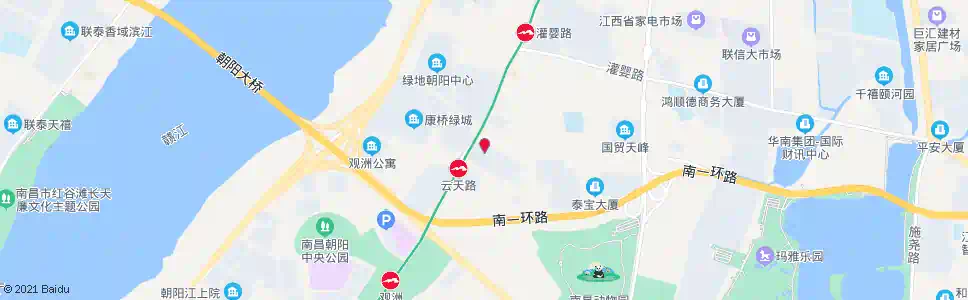 南昌喜盈门南昌建材家具广场_公交站地图_南昌公交_妙搜公交查询2025
