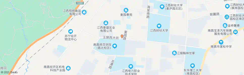 南昌玉屏大街西口_公交站地图_南昌公交_妙搜公交查询2025