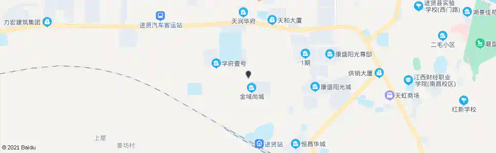 南昌进贤新一中(招呼站)_公交站地图_南昌公交_妙搜公交查询2025