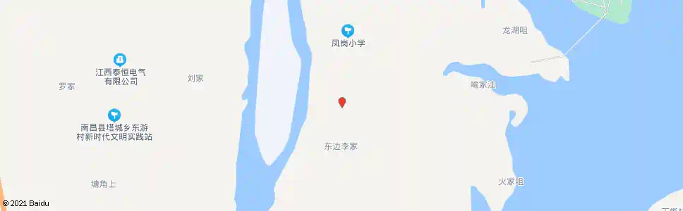 南昌凤岗庙下村_公交站地图_南昌公交_妙搜公交查询2025