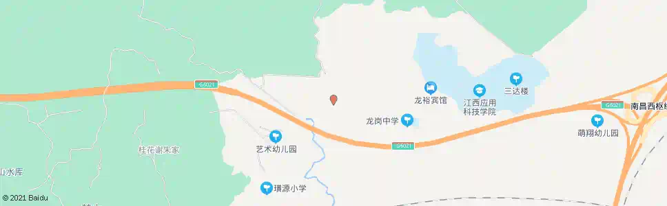 南昌田垅村_公交站地图_南昌公交_妙搜公交查询2025