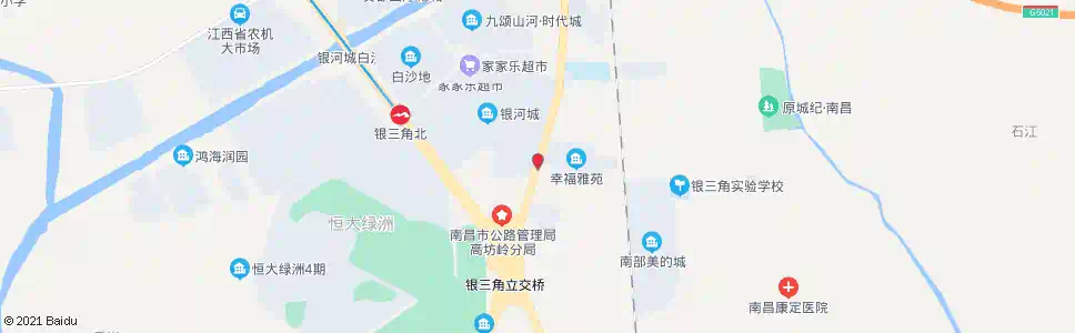 南昌银三角_公交站地图_南昌公交_妙搜公交查询2025