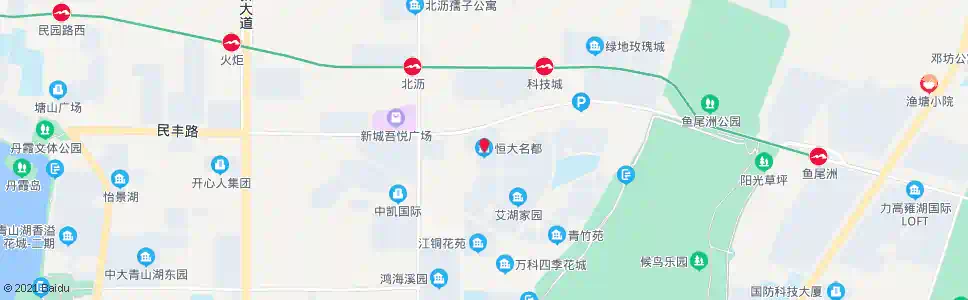 南昌恒大名都_公交站地图_南昌公交_妙搜公交查询2025