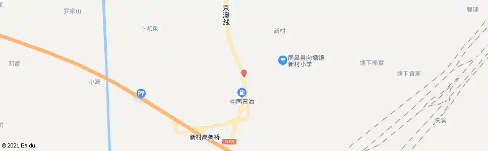南昌新村(南江路)_公交站地图_南昌公交_妙搜公交查询2025