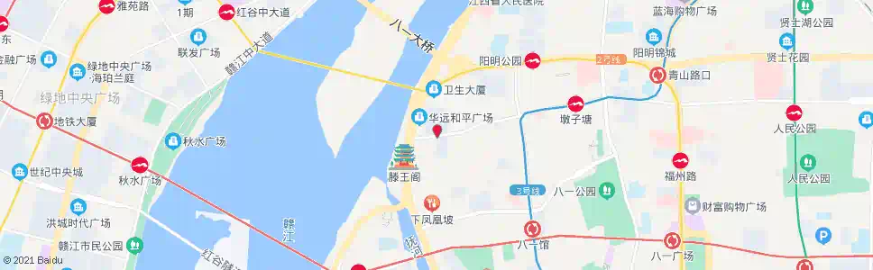 南昌叠山路西口_公交站地图_南昌公交_妙搜公交查询2025