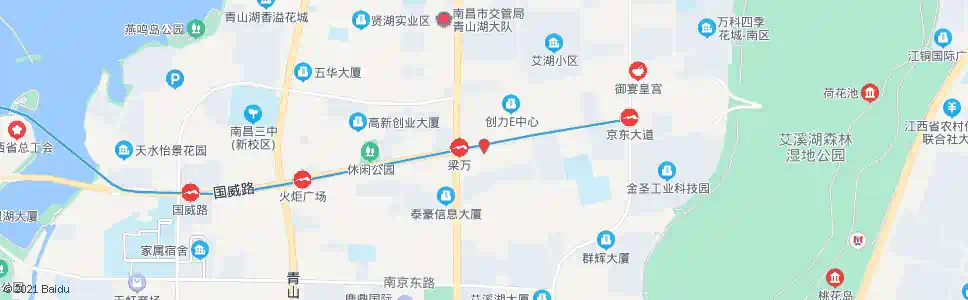 南昌江西联通_公交站地图_南昌公交_妙搜公交查询2025