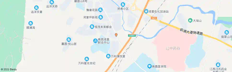 南昌邓家坪_公交站地图_南昌公交_妙搜公交查询2025