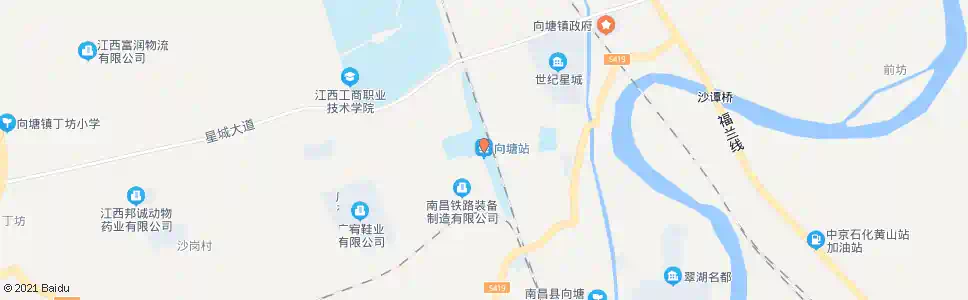 南昌向塘火车站_公交站地图_南昌公交_妙搜公交查询2025