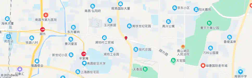 南昌顺外路中段_公交站地图_南昌公交_妙搜公交查询2025