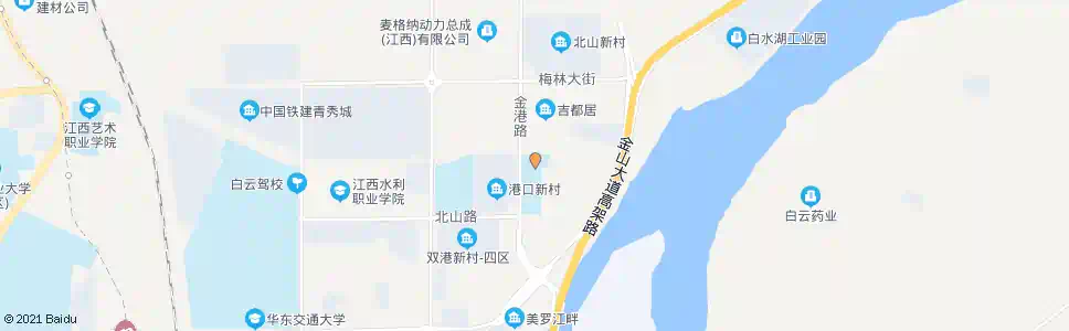 南昌白水湖学校_公交站地图_南昌公交_妙搜公交查询2025