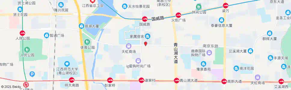 南昌省女子中专(省妇干校)_公交站地图_南昌公交_妙搜公交查询2025