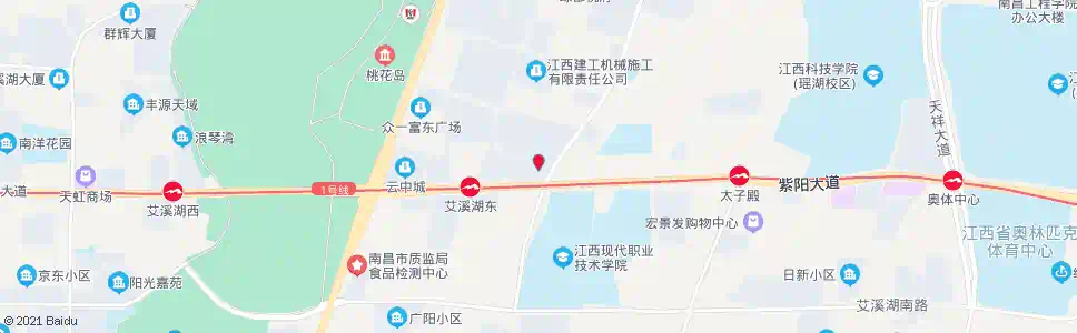 南昌创新二路紫阳大道北_公交站地图_南昌公交_妙搜公交查询2025