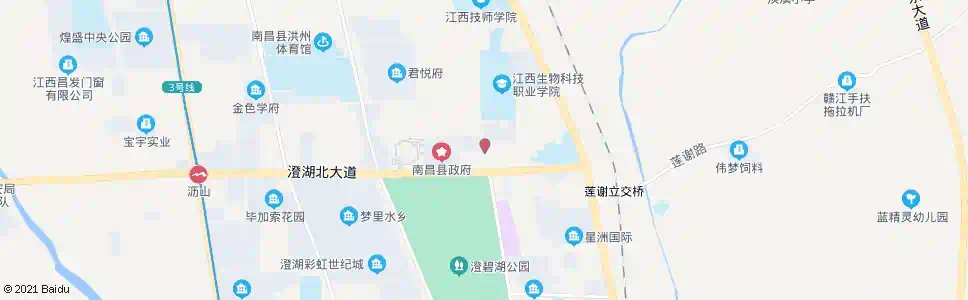 南昌澄湖大厦东_公交站地图_南昌公交_妙搜公交查询2025