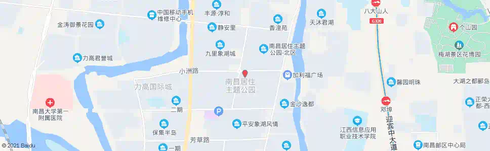 南昌居住主题公园_公交站地图_南昌公交_妙搜公交查询2025