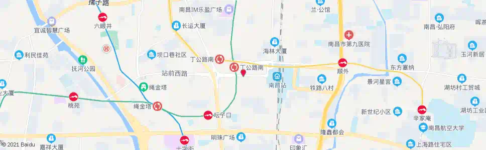 南昌天佑路口_公交站地图_南昌公交_妙搜公交查询2025