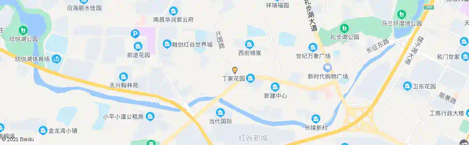 南昌开关厂停车场_公交站地图_南昌公交_妙搜公交查询2025
