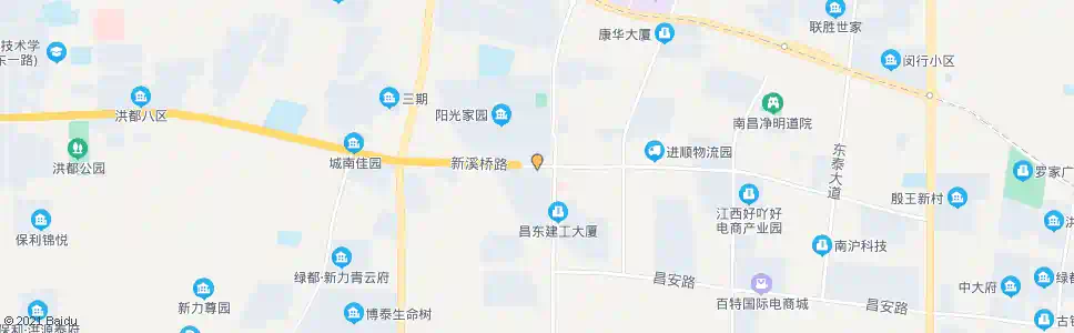 南昌新溪桥路_公交站地图_南昌公交_妙搜公交查询2025