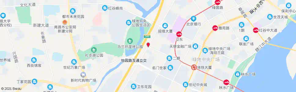 南昌碟子湖大道_公交站地图_南昌公交_妙搜公交查询2025