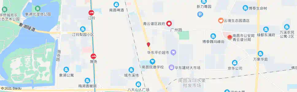 南昌南莲路口_公交站地图_南昌公交_妙搜公交查询2025