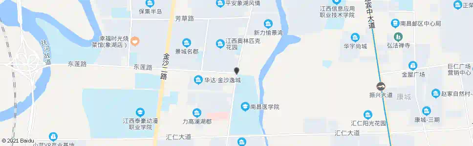 南昌东莲路口(北行)_公交站地图_南昌公交_妙搜公交查询2025