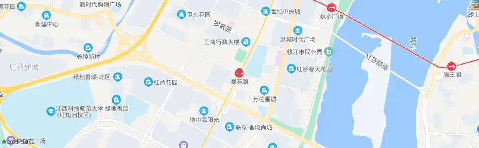 南昌翠苑路_公交站地图_南昌公交_妙搜公交查询2025